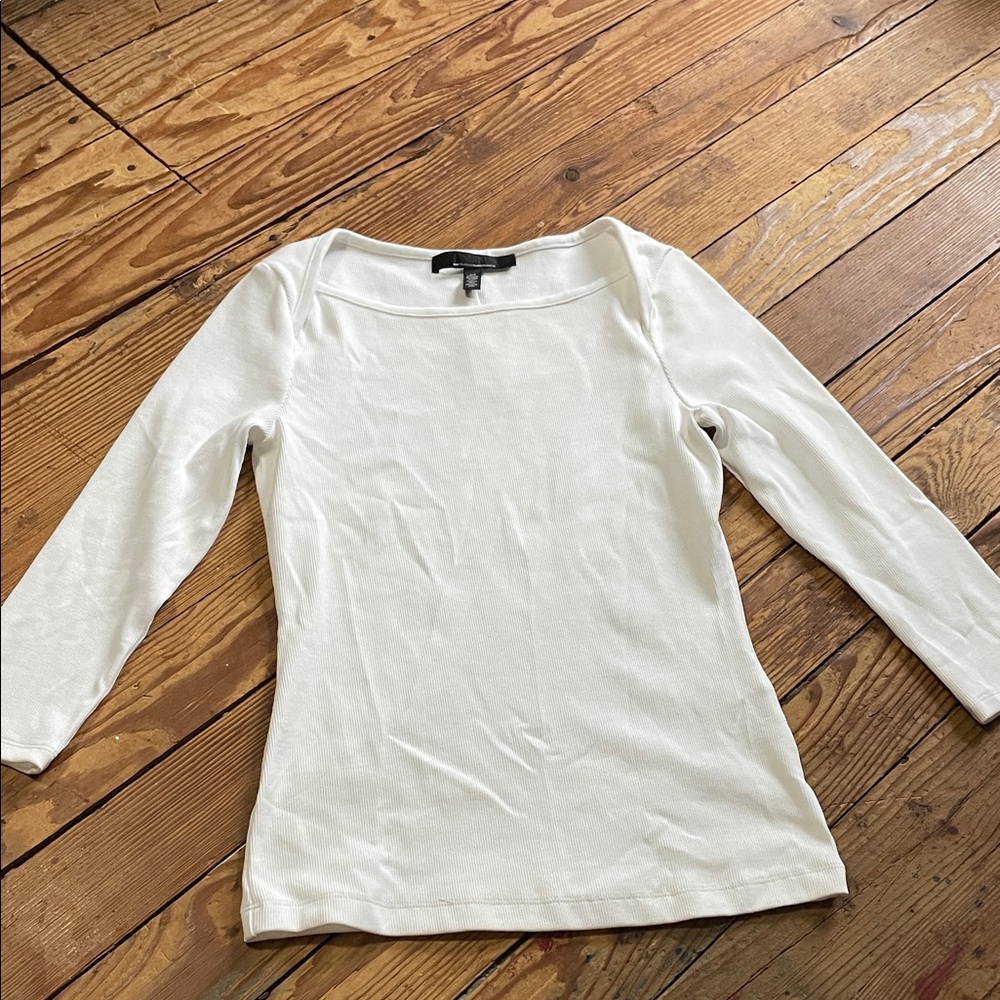 WHBM Blouse with Square Neckline